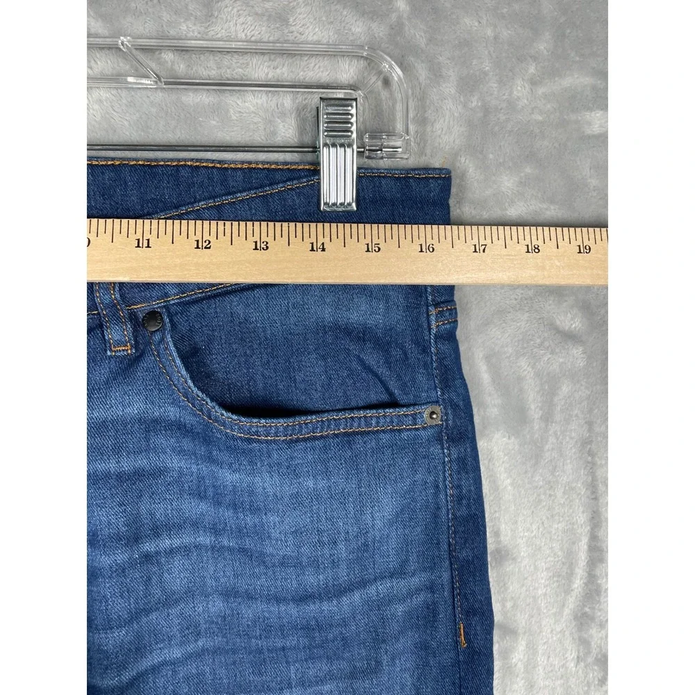 BOSS Hugo Boss Maine Regular Fit Jeans Dark Blue Cashmere Touch Denim 32x30